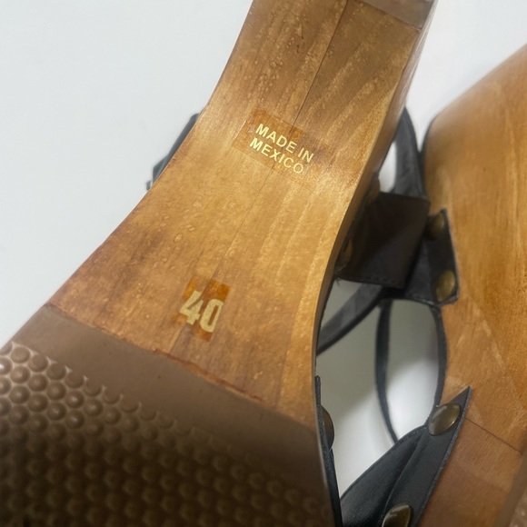 Cordani Black Clogs 9.5 - Picture 8 of 13